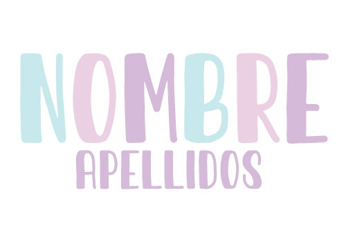 Nombre Con Silueta